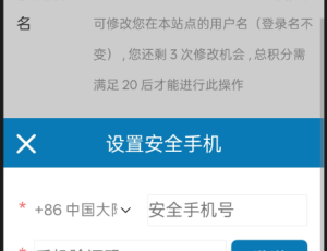 求助！X5.0手机版绑定安全手机问题