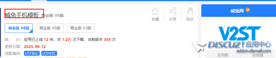 威兔模板